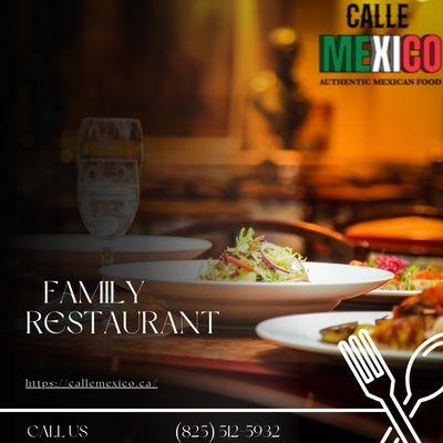 Family Restaurant in Edmonton | Calle Mexico